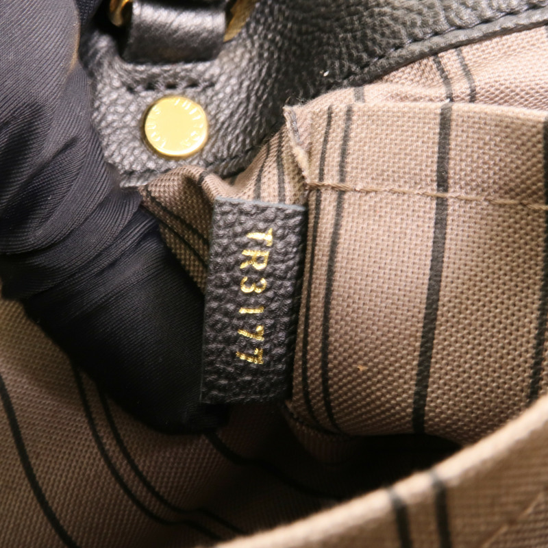 LOUIS VUITTON Monogram Empreinte Montaigne BB手挽肩背兩用袋-7