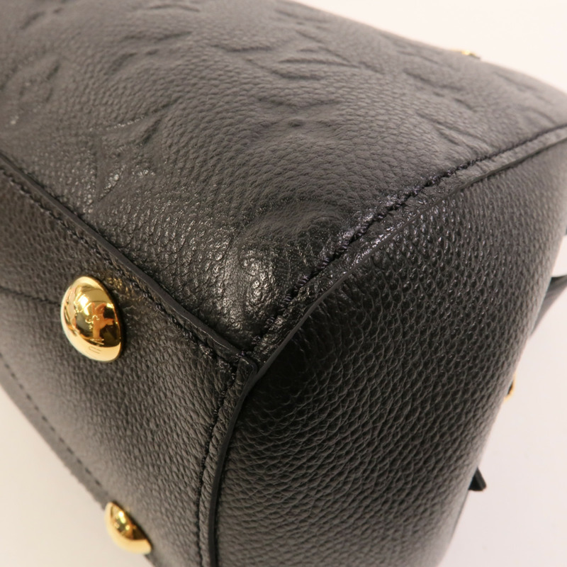 LOUIS VUITTON Monogram Empreinte Montaigne BB手挽肩背兩用袋-14