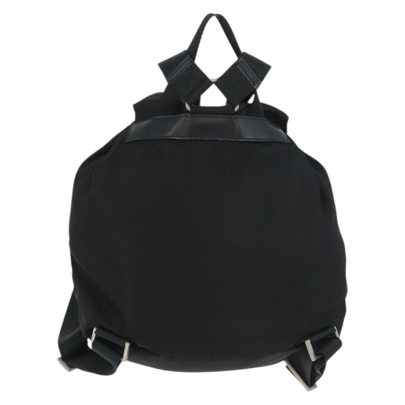 【日本直送】PRADA 雙肩包 尼龍材質 黑色 銀色 正品 180736A-1