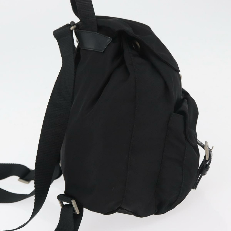 【日本直送】PRADA 雙肩包 尼龍材質 黑色 銀色 正品 180736A-3