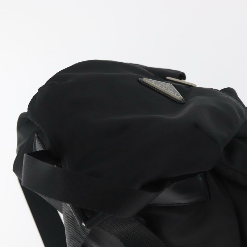 【日本直送】PRADA 雙肩包 尼龍材質 黑色 銀色 正品 180736A-5