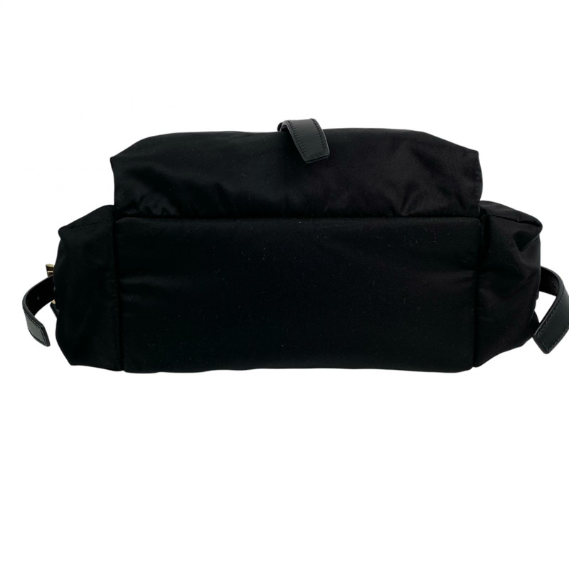 △ PRADA 普拉達 Black Re-Nylon Explore Shoulder Bag 黑色再生尼龍肩背包 1BD394-267010815-5