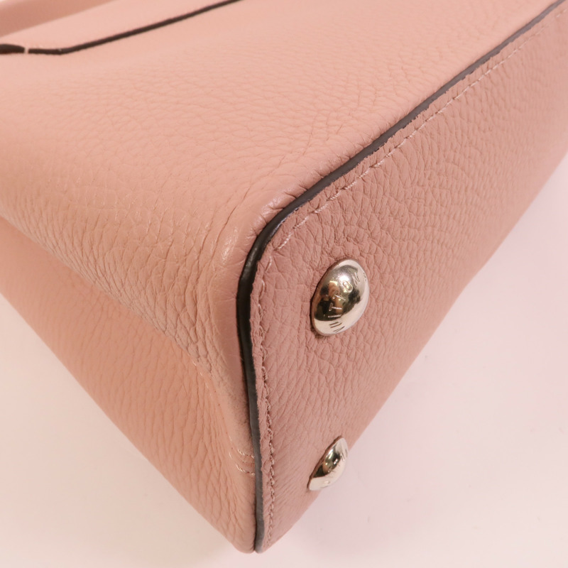 LOUIS VUITTON Taurillon皮革Capueines MM手挽肩背兩用袋-13