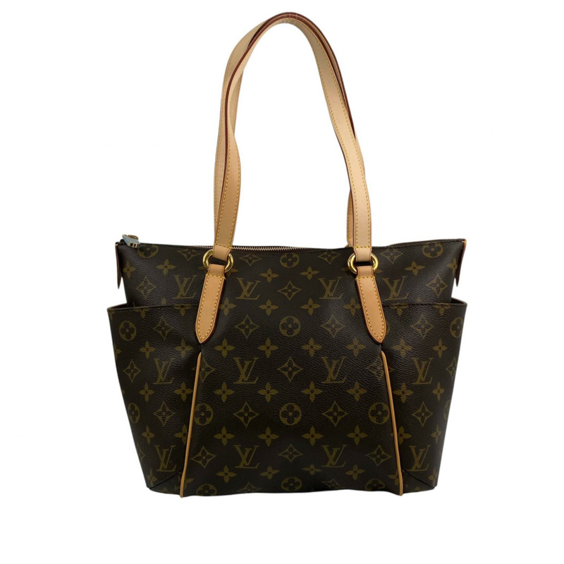 △ LOUIS VUITTON 路易·威登 Brown Coated Canvas Monogram Totally PM Shoulder Bag 啡色塗層帆布經典老花肩背包 M56688-267009712-1