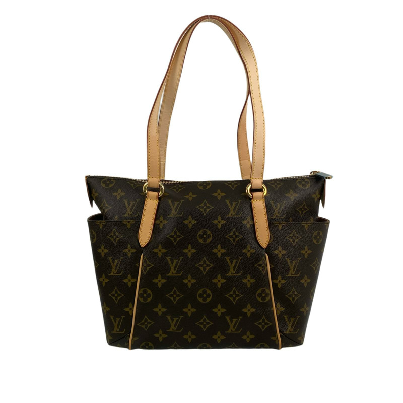 △ LOUIS VUITTON 路易·威登 Brown Coated Canvas Monogram Totally PM Shoulder Bag 啡色塗層帆布經典老花肩背包 M56688-267009712-2