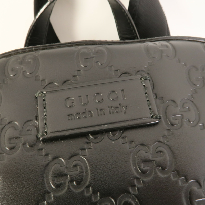 GUCCI 牛皮皮革Backpack背包-7