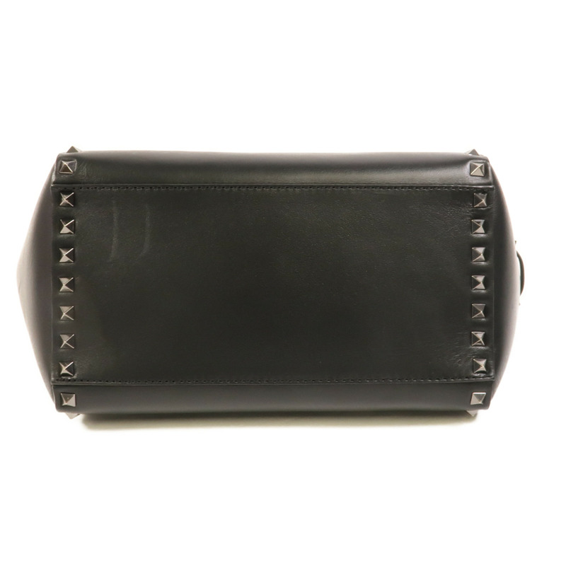 Valentino 牛皮皮革Rockstud手挽肩背兩用袋-3