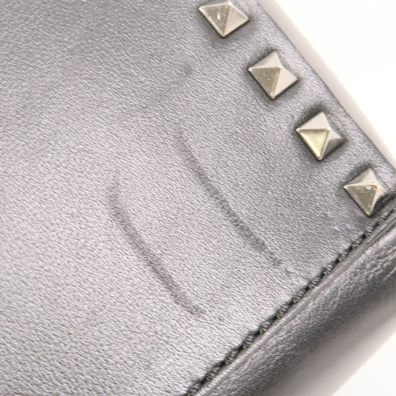 Valentino 牛皮皮革Rockstud手挽肩背兩用袋-14