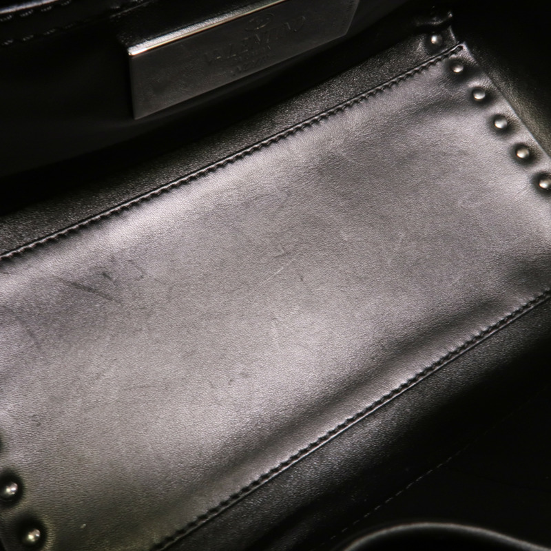 Valentino 牛皮皮革Rockstud手挽肩背兩用袋-15