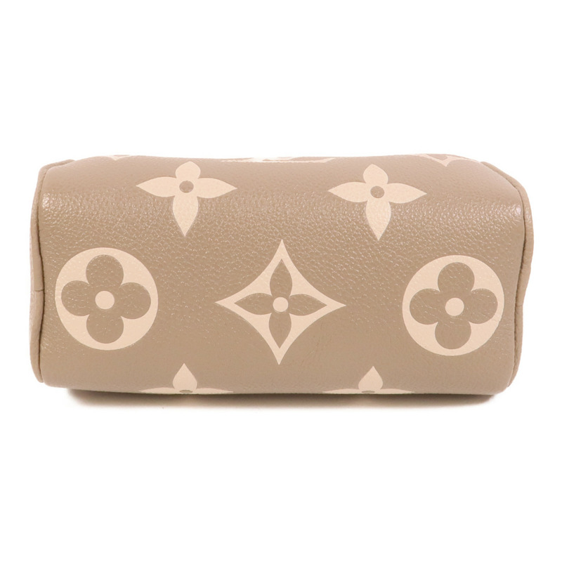 LOUIS VUITTON Monogram Empreinte Nano Speedy金扣手挽肩背兩用袋-3