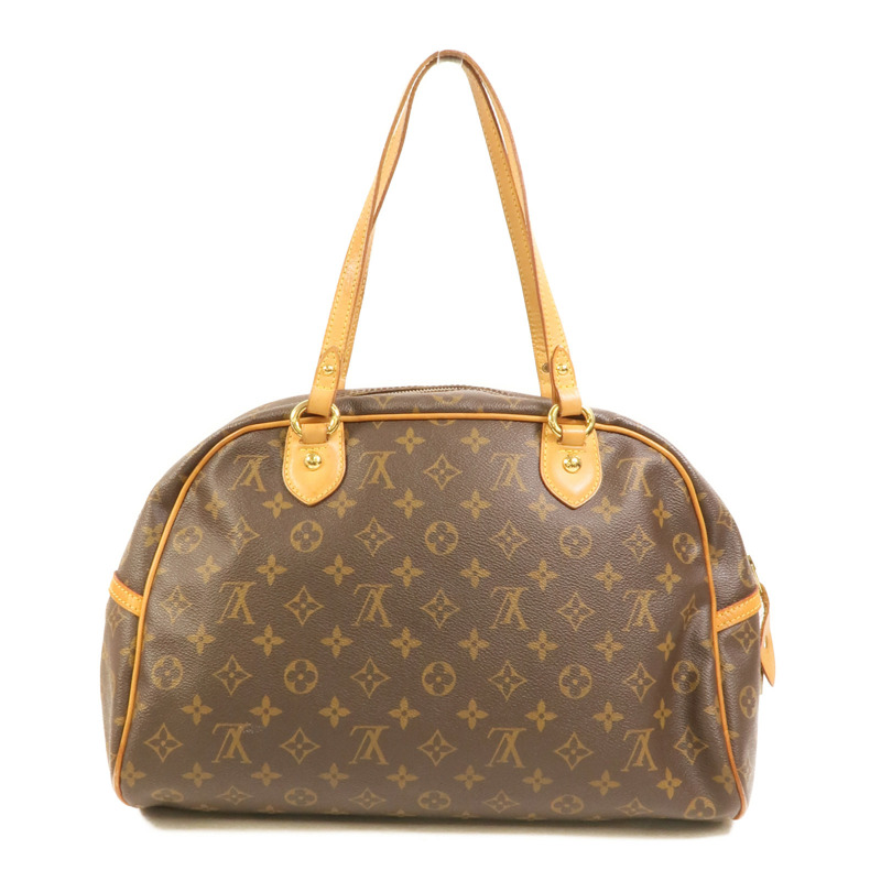 LOUIS VUITTON Monogram Montorgueil GM金扣肩背袋-2