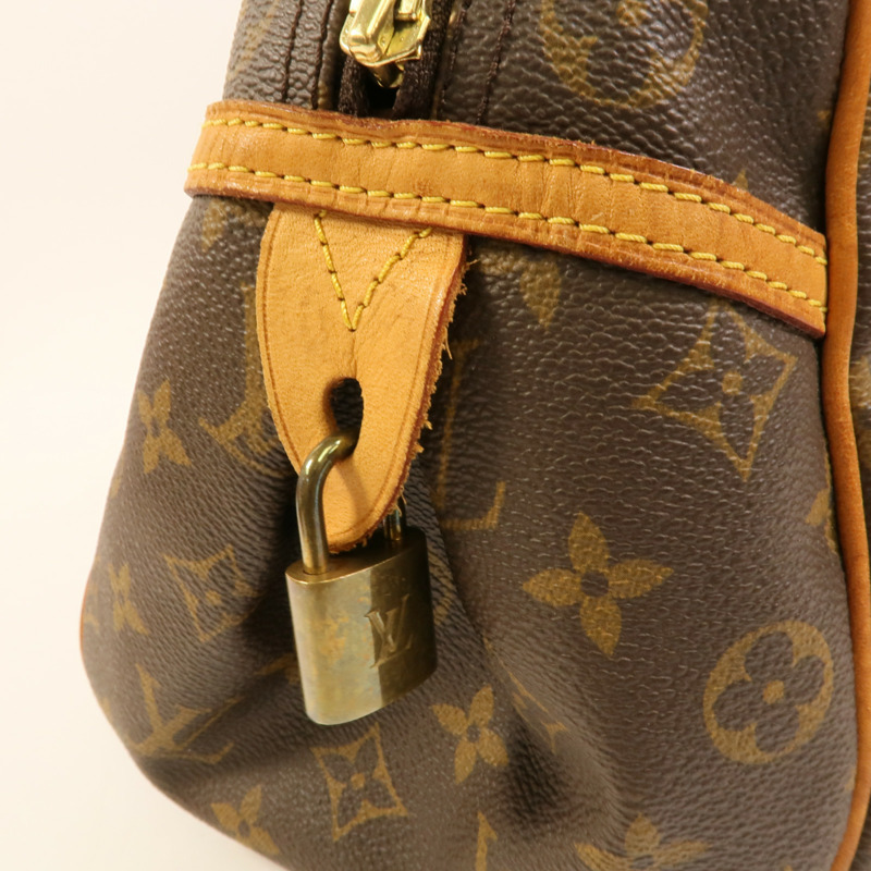 LOUIS VUITTON Monogram Montorgueil GM金扣肩背袋-7