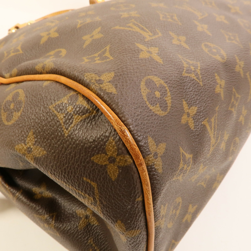 LOUIS VUITTON Monogram Montorgueil GM金扣肩背袋-14