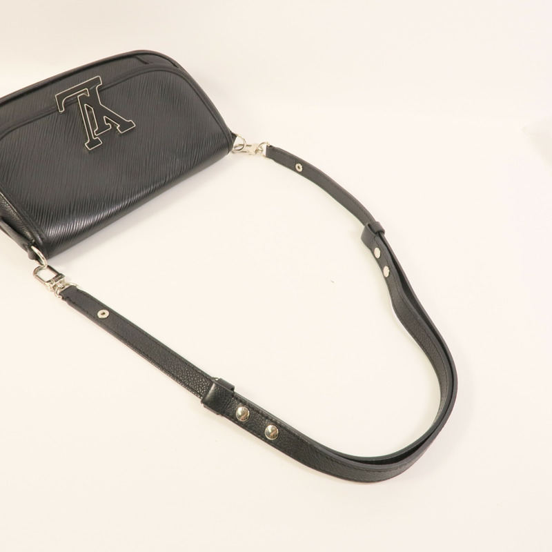 LOUIS VUITTON Epi Buci銀扣肩背袋-5