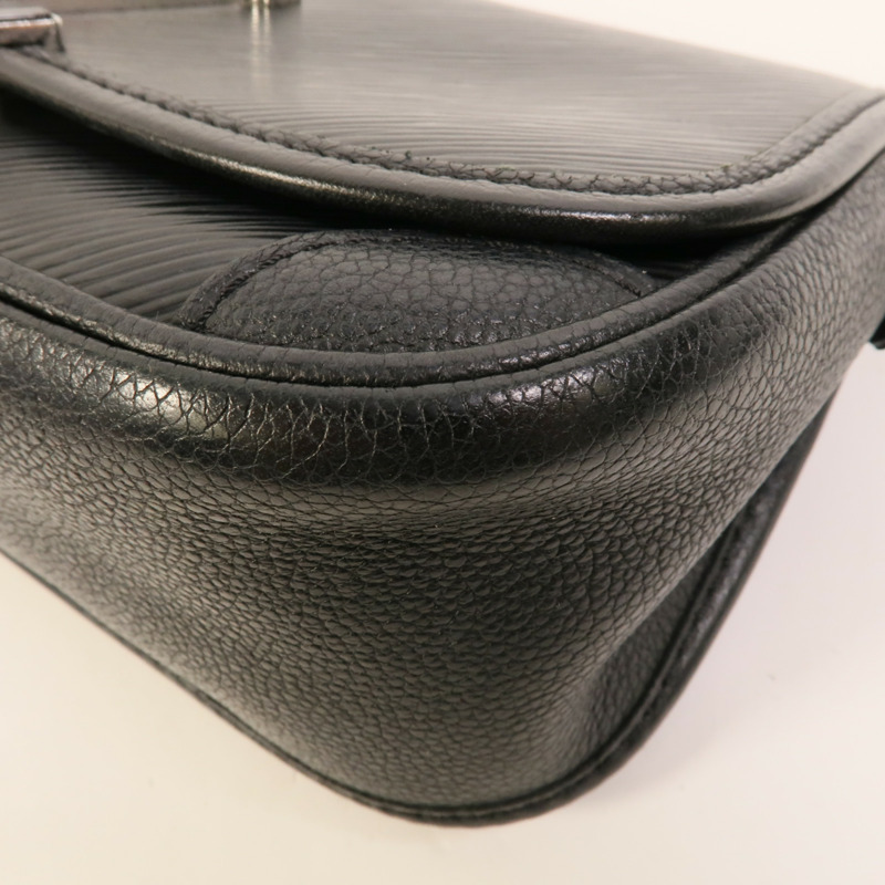 LOUIS VUITTON Epi Buci銀扣肩背袋-10
