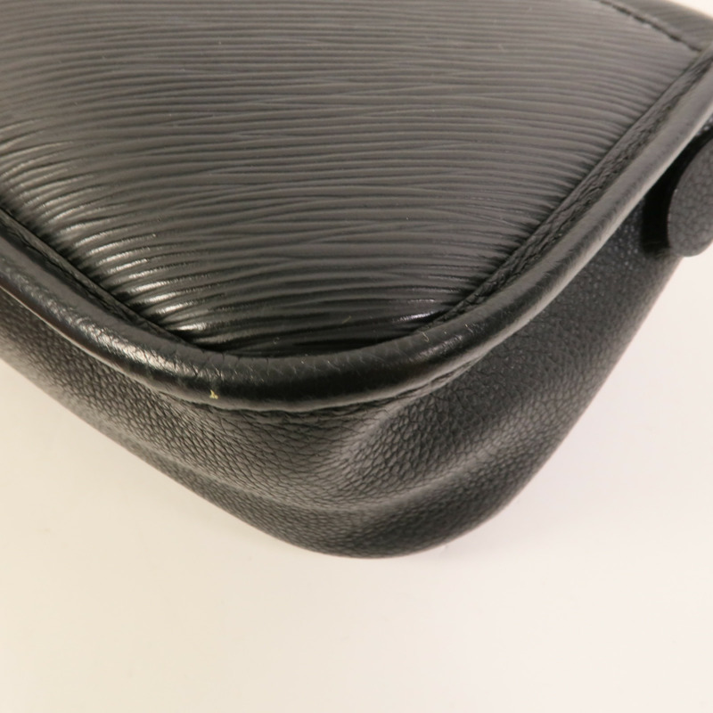 LOUIS VUITTON Epi Buci銀扣肩背袋-12
