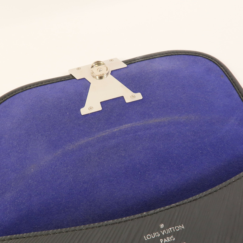 LOUIS VUITTON Epi Buci銀扣肩背袋-13