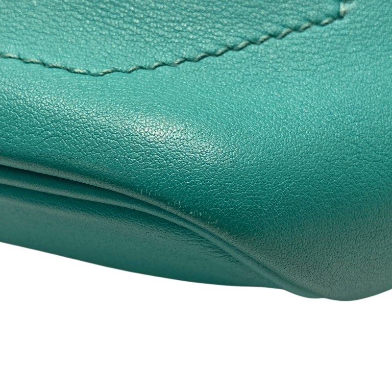 HERMES 愛馬仕 X刻 CITYSLIDE 腰包 牛皮 維羅納綠 銀釦-7