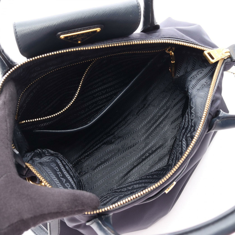 PRADA TESSUTO SAFFI 肩挎斜背包 BN2106 尼龍 Saffiano 皮革-2