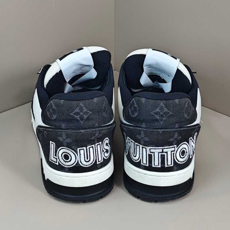 LV 路易威登 Louis Vuitton Trainer魔術貼 黑白熊貓尺碼UK8 42碼-3