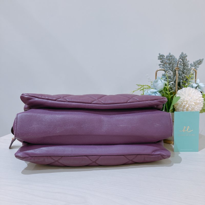 TK2055	Ferragamo 菲拉格慕經典鍊帶包包 Vara Bow Shoulder Bag Purple x GHW Lambskin-24