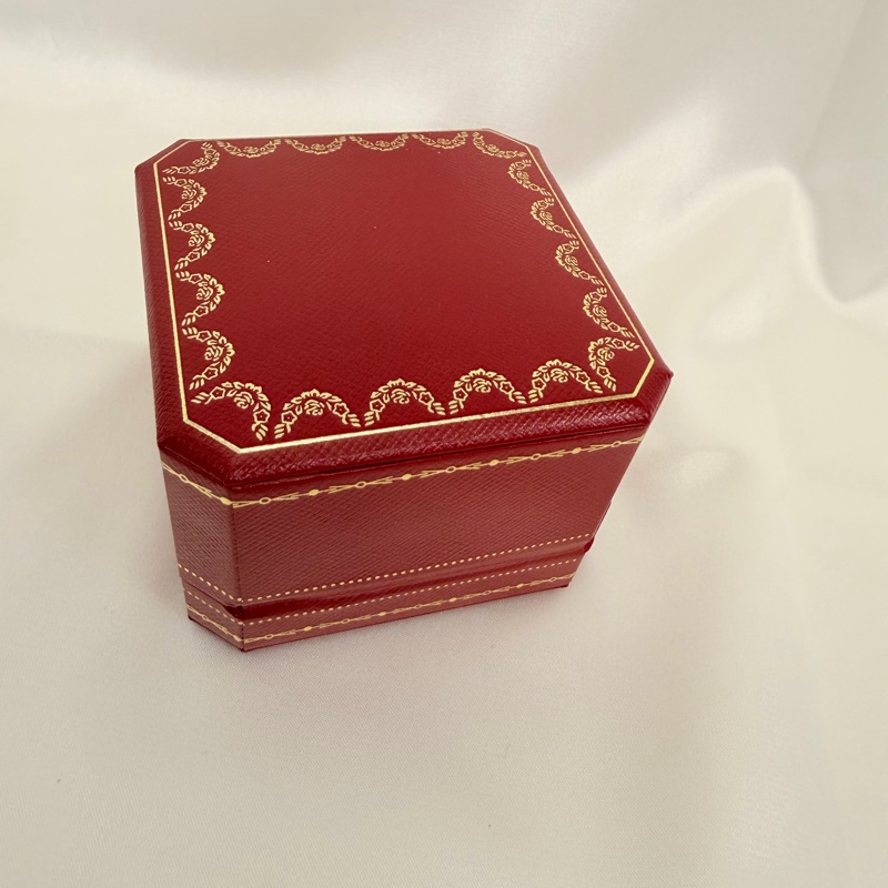 Cartier 750玫瑰金C 0.03克拉鑽石戒指45號戒圍-26