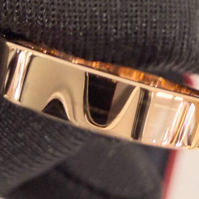 Cartier 750玫瑰金C 0.03克拉鑽石戒指45號戒圍-30