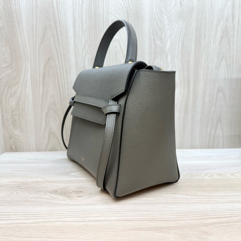 Celine🩶大象灰Micro Belt Bag鯰魚包(超新✨-3