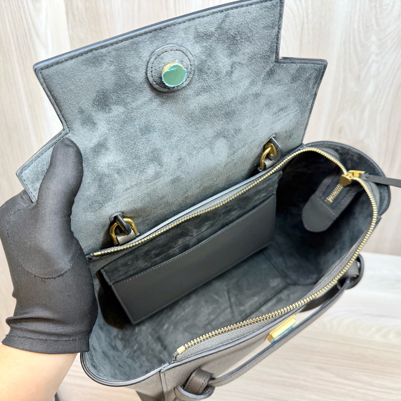 Celine🩶大象灰Micro Belt Bag鯰魚包(超新✨-9