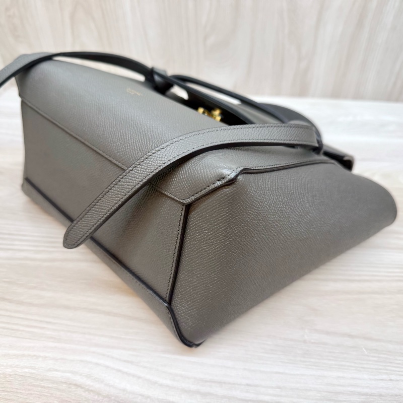 Celine🩶大象灰Micro Belt Bag鯰魚包(超新✨-10