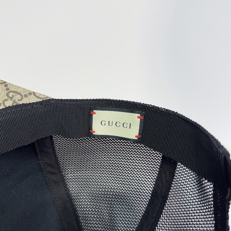 GUCCI GG Supreme貓頭鷹印花棒球帽-8