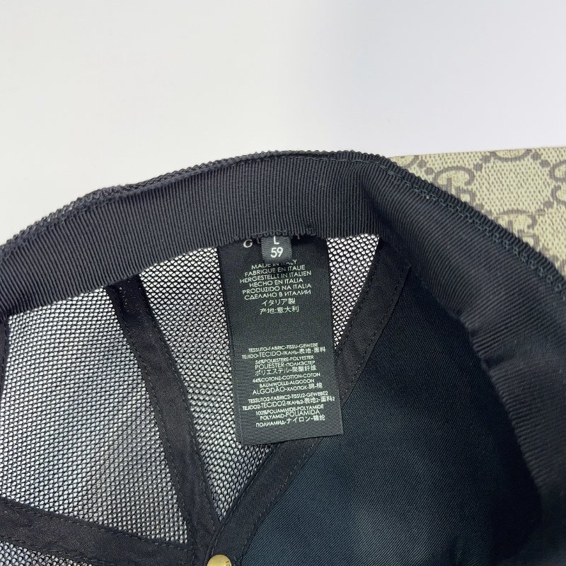 GUCCI GG Supreme貓頭鷹印花棒球帽-9