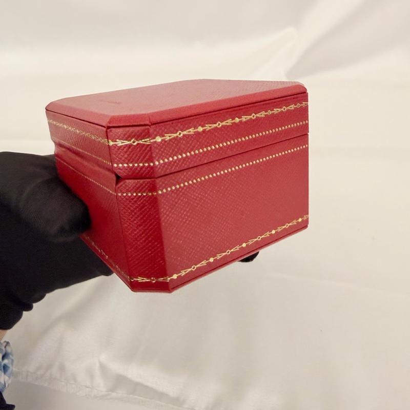 Cartier 750玫瑰金C de Cartier 戒指0.03克拉鑽石戒圍50-20