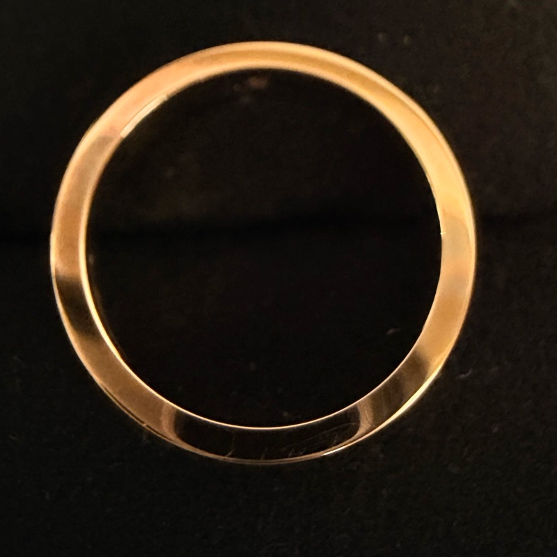 Cartier 750玫瑰金C de Cartier 戒指0.03克拉鑽石戒圍50-32
