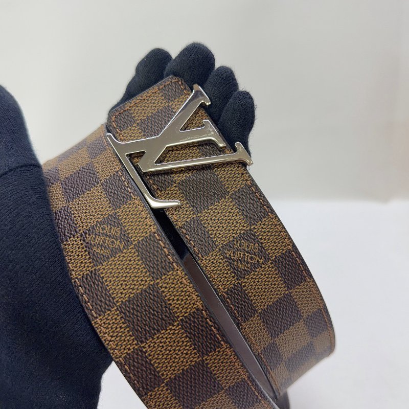 LV Initiales棋盤格雙面皮帶-2