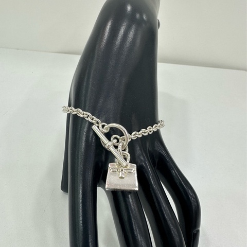 Hermes 愛馬仕 Constance Amulettes 925銀 手鍊