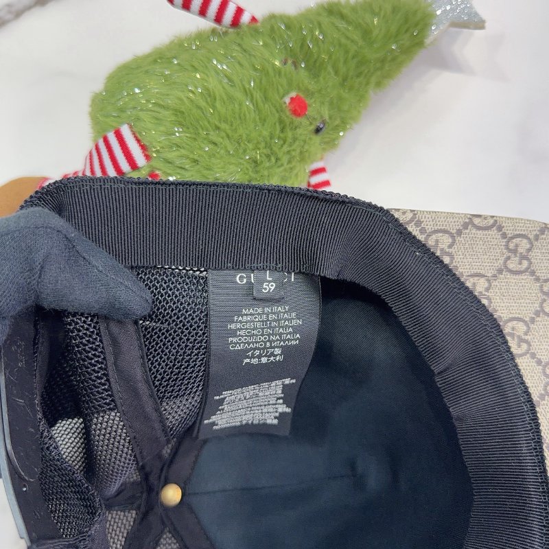 GUCCI Owl Print GG Supreme貓頭鷹印花棒球帽-7