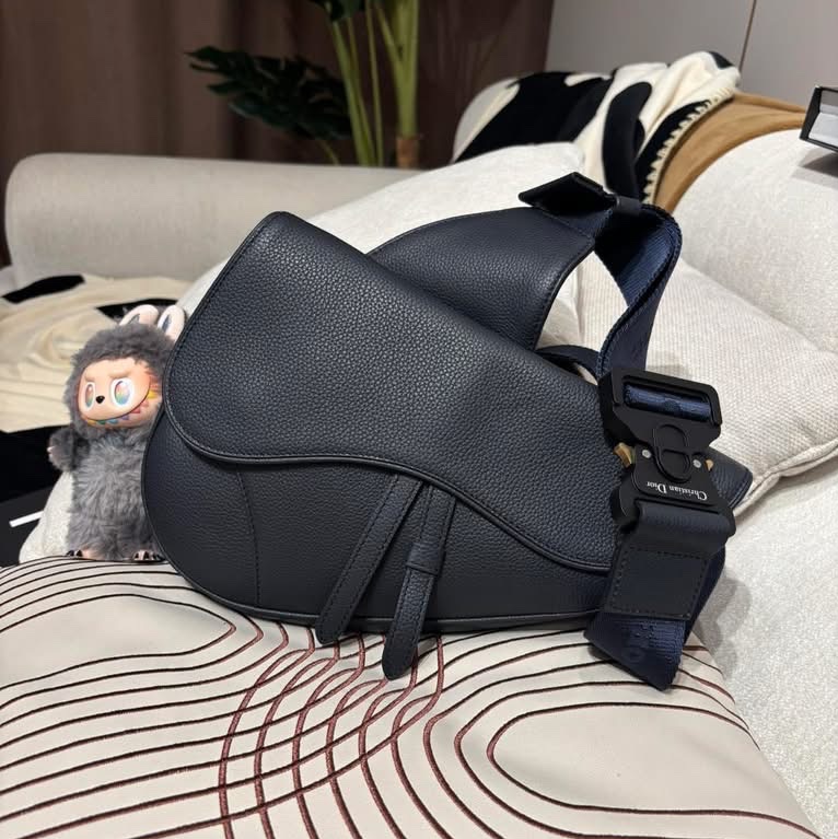 Dior saddle sling bag calfskin men-0