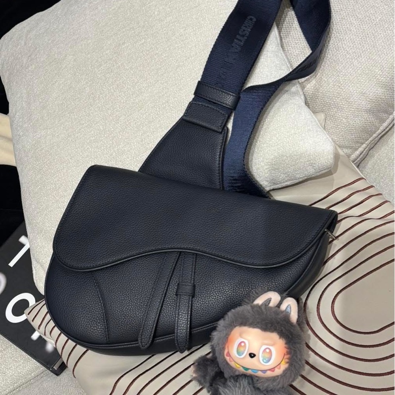 Dior saddle sling bag calfskin men-3