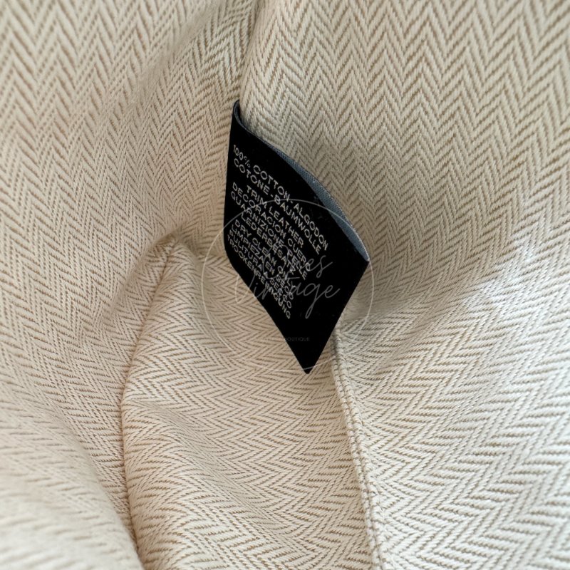 中古Hermès 愛馬仕Bolide Crazy H 刺繡帆布迷你收納包 橙色-20