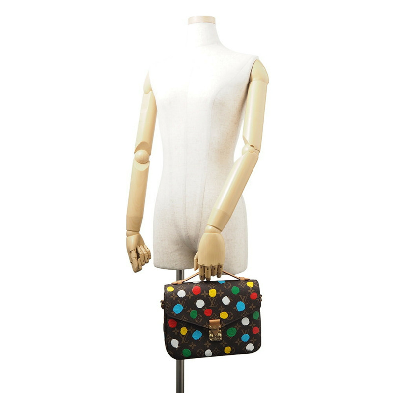 路易威登 Monogram Painted Dot LV × YK Pochette Metis MM M46384 兩用手袋,草間彌生聯名款 LOUIS VUITTON-3