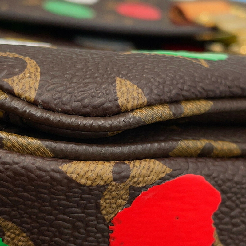 路易威登 Monogram Painted Dot LV × YK Pochette Metis MM M46384 兩用手袋,草間彌生聯名款 LOUIS VUITTON-6