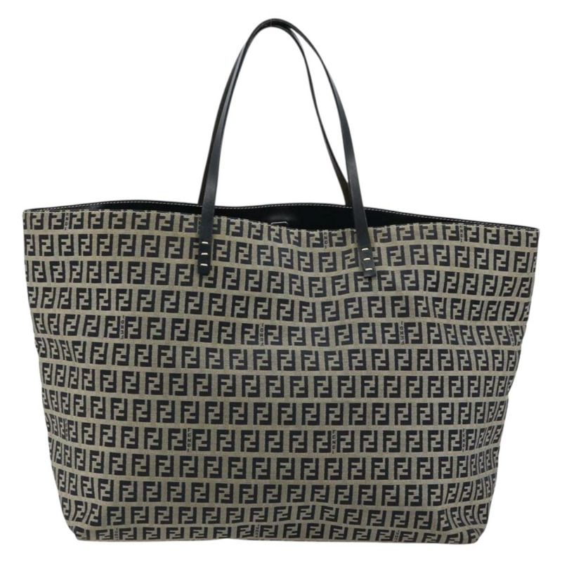 【日本直送】FENDI Zucchino 帆布手提包 海軍藍 正品 179732V-1