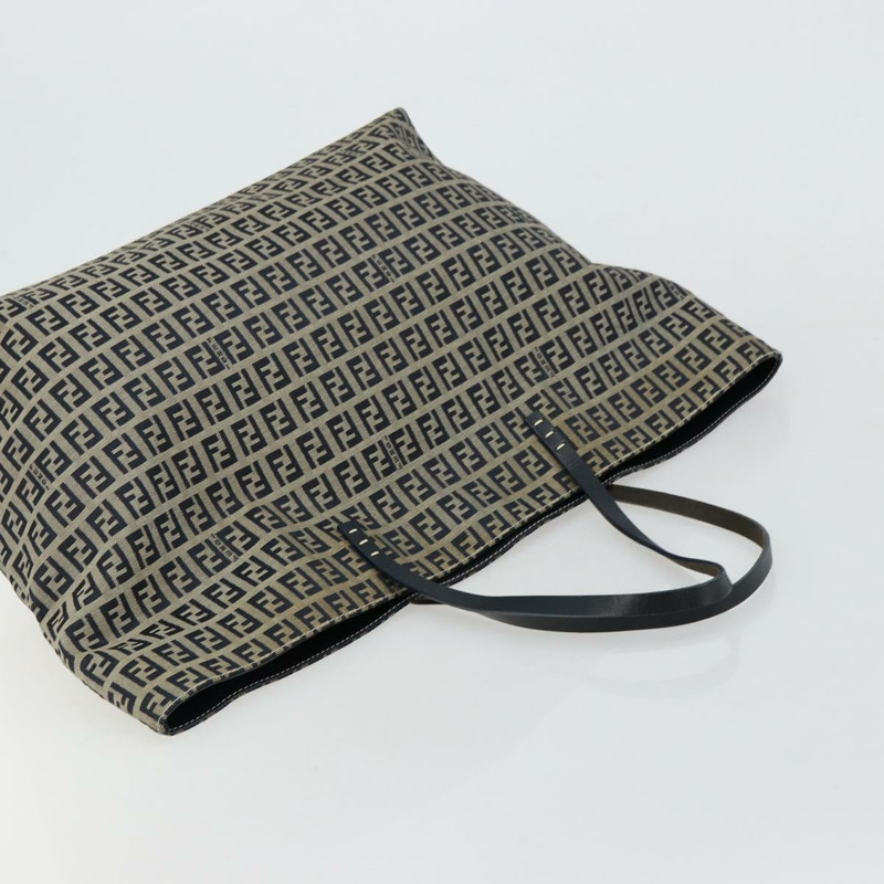 【日本直送】FENDI Zucchino 帆布手提包 海軍藍 正品 179732V-5
