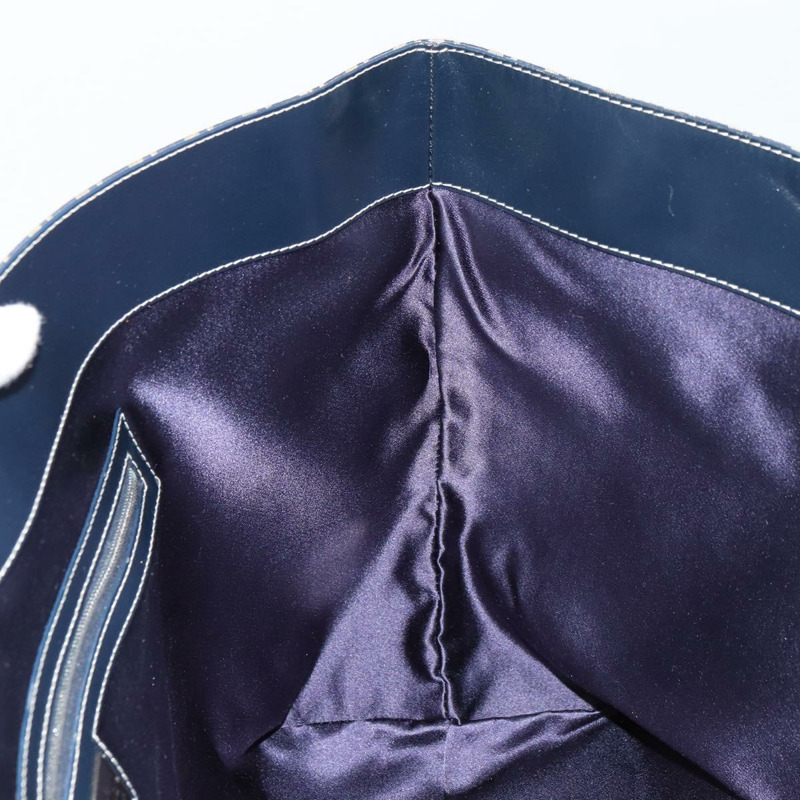 【日本直送】FENDI Zucchino 帆布手提包 海軍藍 正品 179732V-16