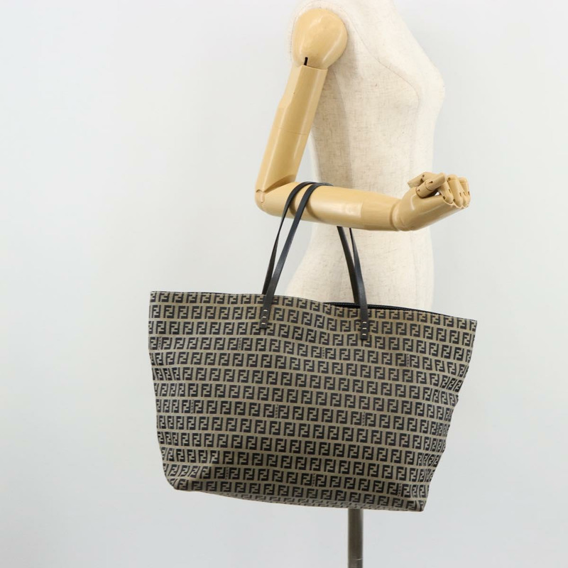 【日本直送】FENDI Zucchino 帆布手提包 海軍藍 正品 179732V-20
