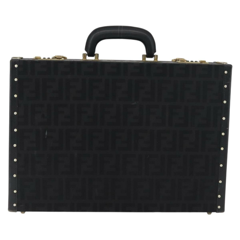 【日本直送】FENDI Zucca 帆布旅行箱黑色正品 179960A-1