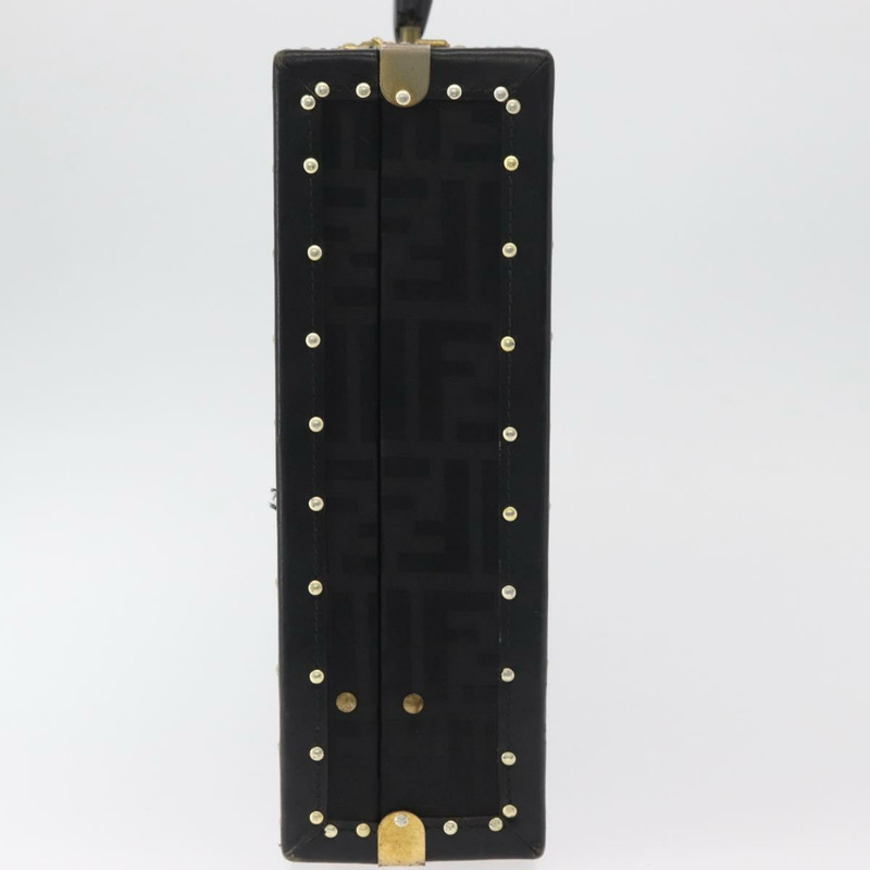 【日本直送】FENDI Zucca 帆布旅行箱黑色正品 179960A-2