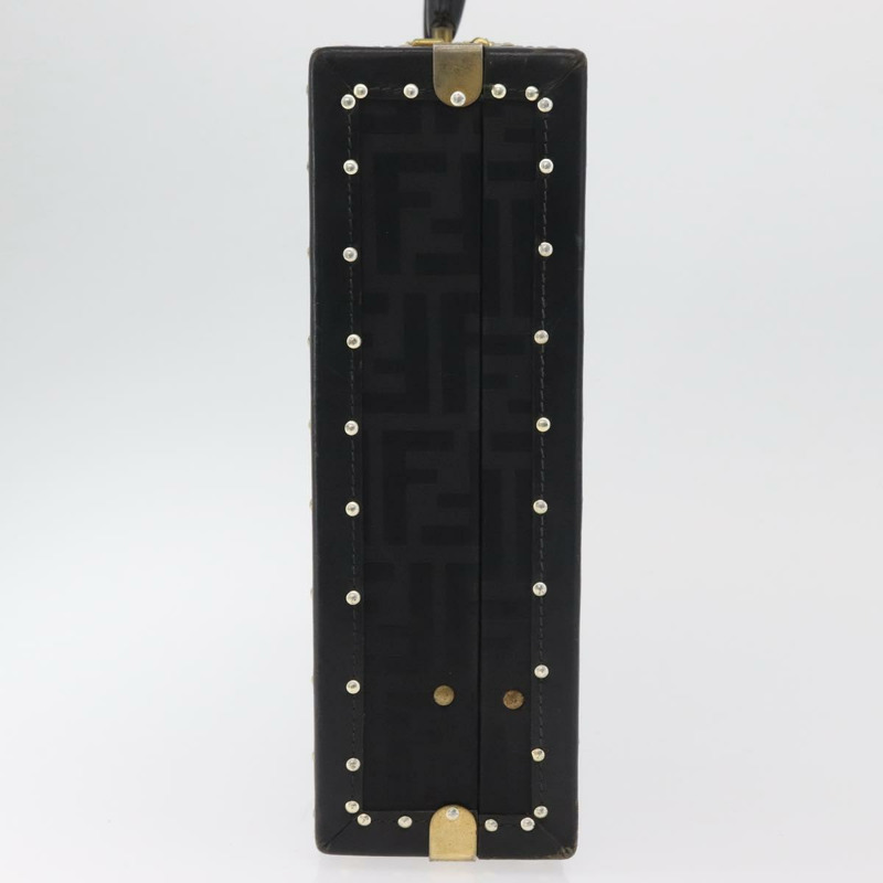 【日本直送】FENDI Zucca 帆布旅行箱黑色正品 179960A-3