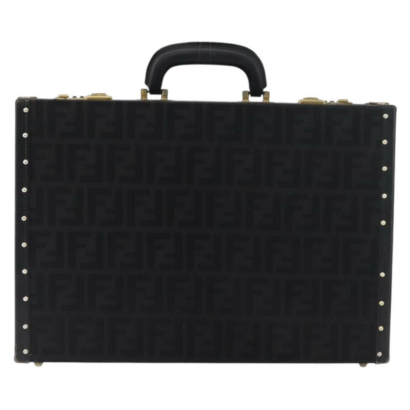 【日本直送】FENDI Zucca 帆布旅行箱黑色正品 179960A-12